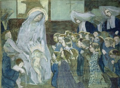 Sketch of the Virgin at School by Maurice Denis
